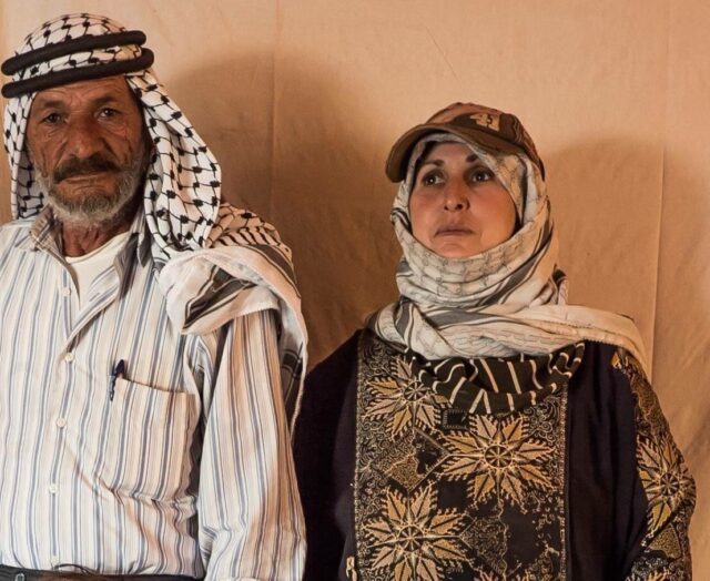 Född i ockuperade Palestina