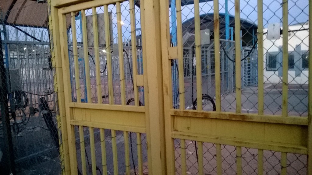 Vägspärren i Tarqumiya