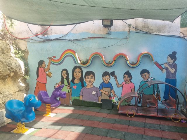 Utbildning och uppväxt bland soldater och vägspärrar